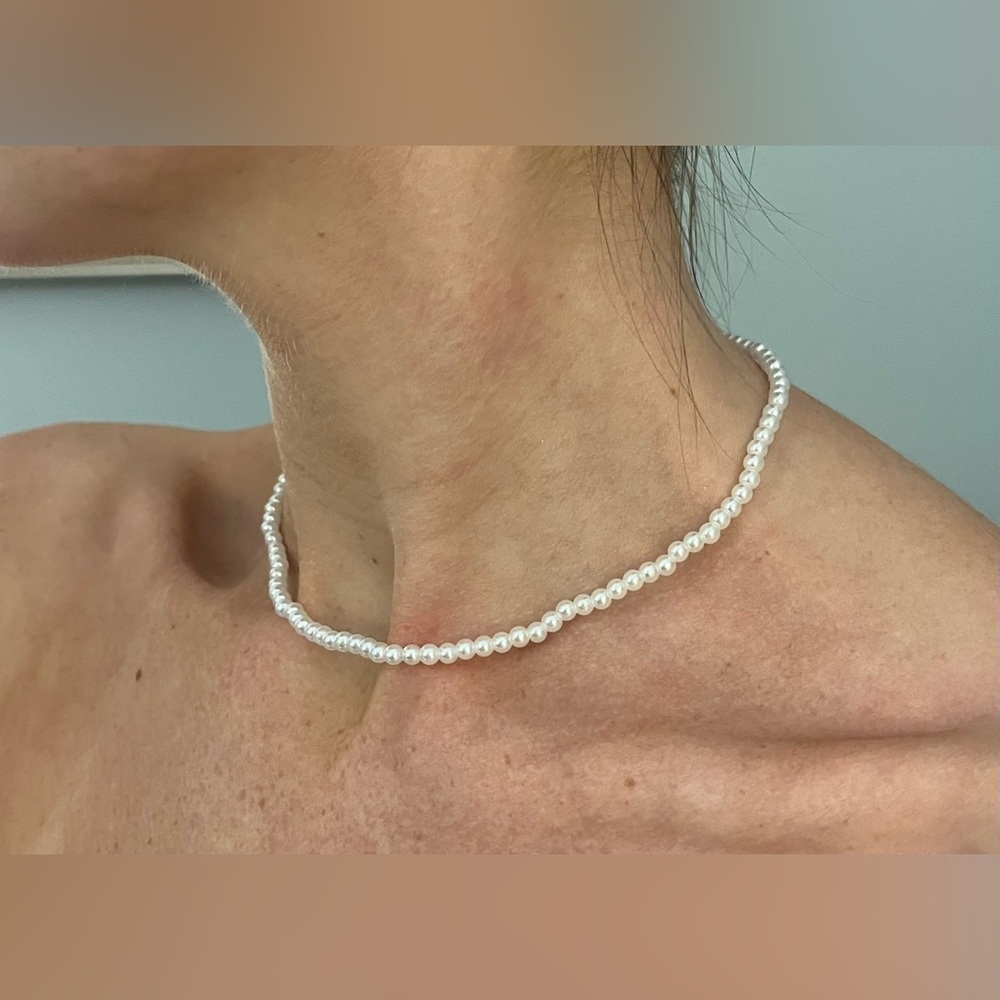 Pearl Choker Necklace